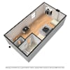 3D Furnished