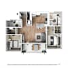 3D Furnished