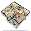 3D Furnished