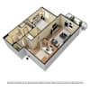 3D Furnished