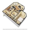 3D Furnished