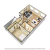 3D Furnished