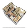 3D Furnished