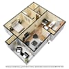 3D Furnished
