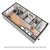 3D Furnished