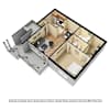 3D Furnished