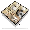 3D Furnished