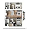 3D Furnished