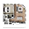 3D Furnished