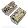 3D Furnished
