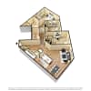 3D Furnished