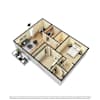 3D Furnished