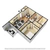 3D Furnished