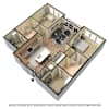 3D Furnished