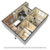 3D Furnished