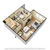 3D Furnished