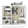 3D Furnished