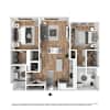 3D Furnished