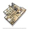 3D Furnished