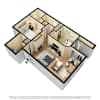 3D Furnished