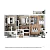 3D Furnished
