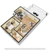 3D Furnished