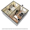 3D Furnished