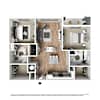 3D Furnished