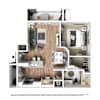 3D Furnished