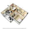 3D Furnished