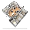 3D Furnished