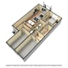 3D Furnished