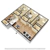 3D Furnished