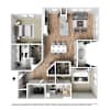 3D Furnished