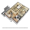 3D Furnished
