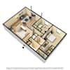 3D Furnished