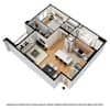 3D Furnished