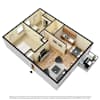 3D Furnished