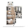 3D Furnished