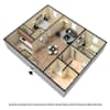 3D Furnished