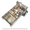3D Furnished