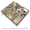 3D Furnished
