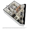 3D Furnished