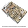 3D Furnished