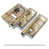 3D Furnished