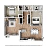 3D Furnished