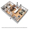 3D Furnished