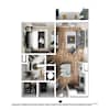 3D Furnished
