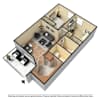 3D Furnished