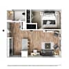 3D Furnished